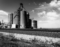 Silos in Atlanta, IL